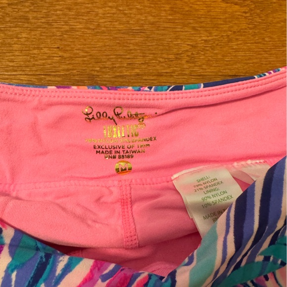 Lilly Pulitzer Medium Seas the Day Luxletic Skort - Picture 2 of 3